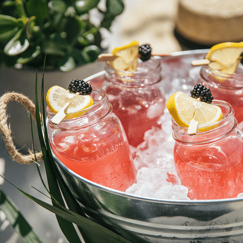 cocktails glacées à base de jus oasis