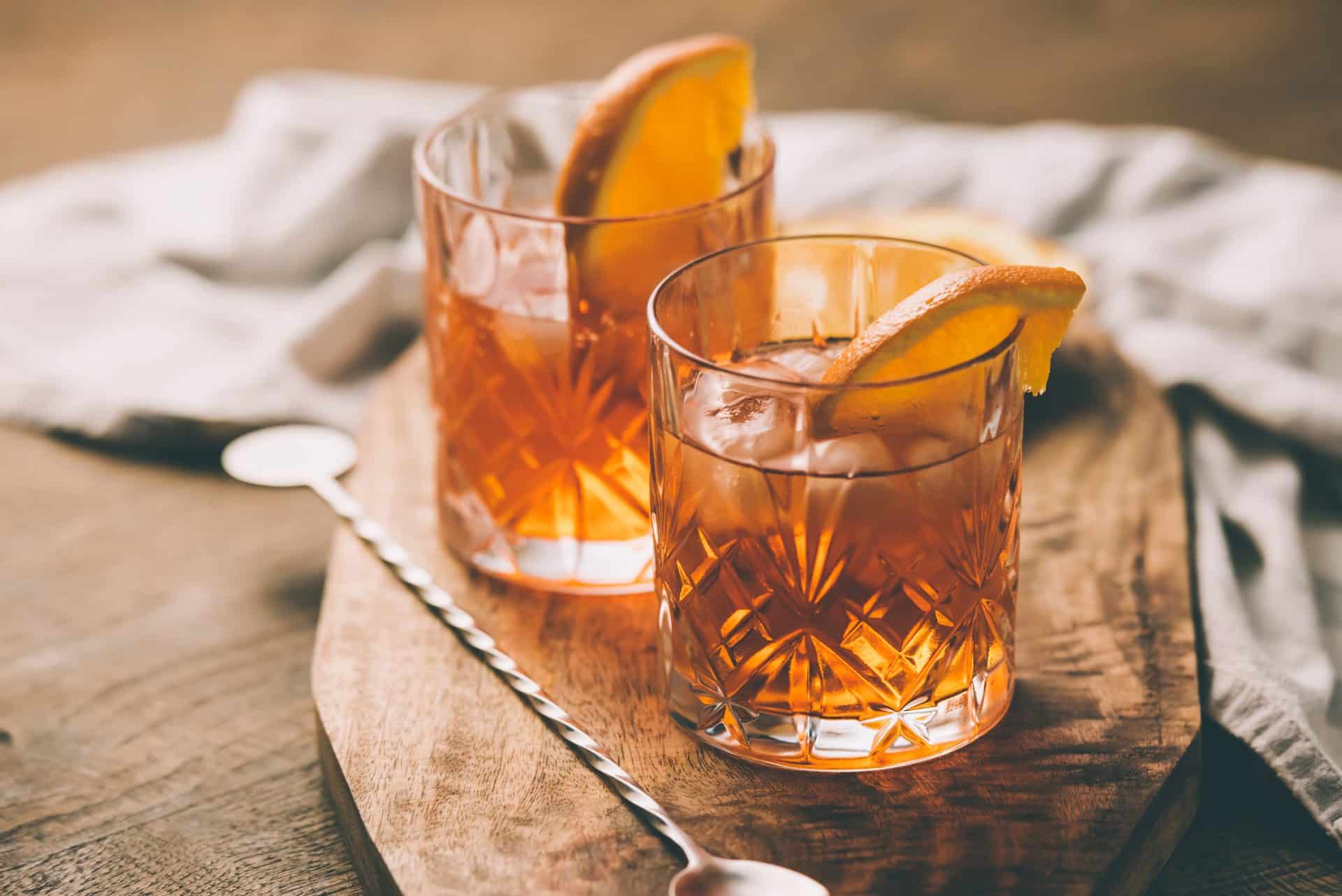whisky orange cocktail